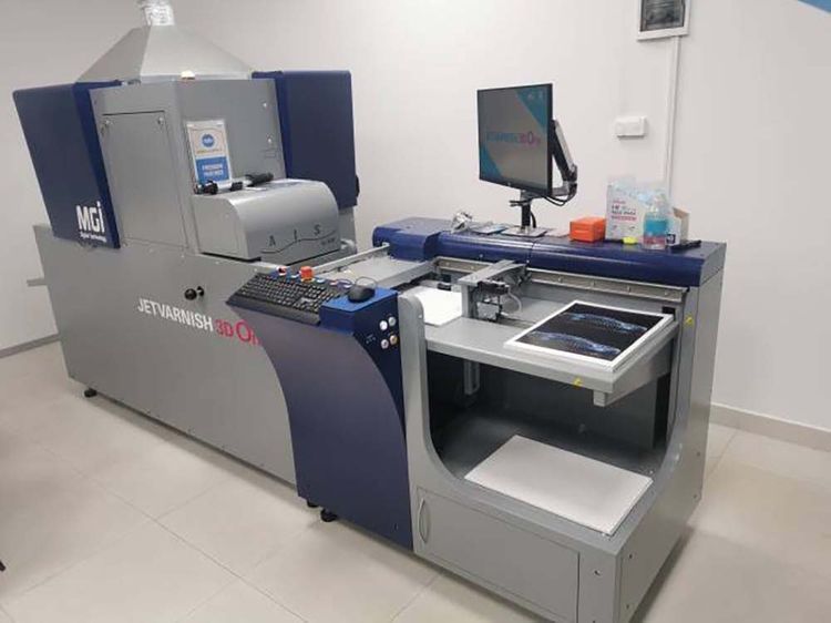 MGI Jetvarnish 3D Coater Surface (Sheet)
