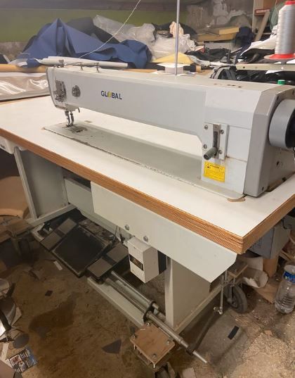 Global triple drive large arm three-phase sewing