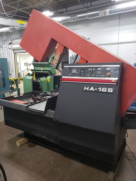 Amada HA16S Band Saw Semi Automatic