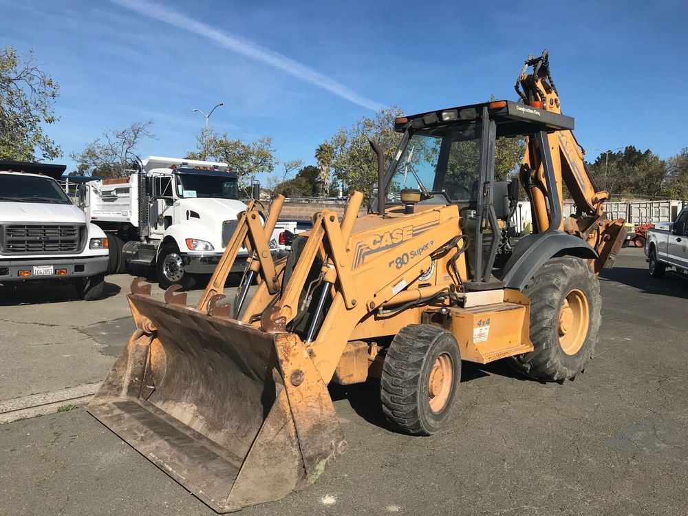 Case 580SL Backhoe Loader