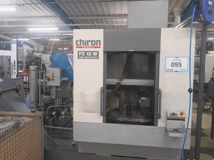 Chiron FZ12W 4-Axis Machining Center with FANUC CNC 4 Axis