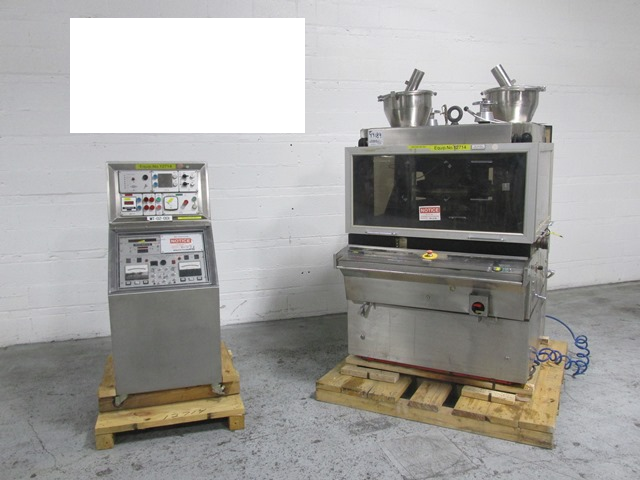 Manesty Rotapress MK IIA 7/16" max tablet diameter, 11/16" max depth of fill Tablet Press