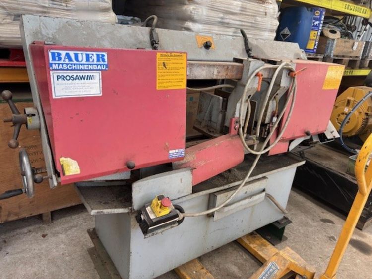 Bauer S 260  Horizontal Bandsaw Semiautomatic