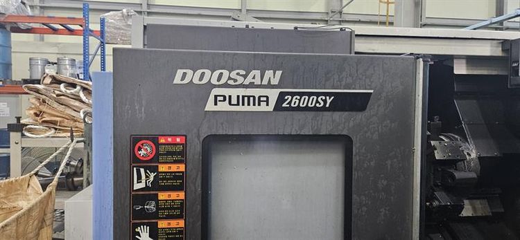 Doosan FANUC I CNC CONTROL 4500 RPM PUMA 2600SY 5  Axis