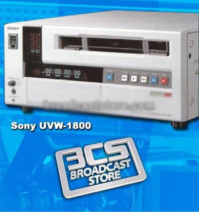 Sony UVW-1800 Betacam Editor