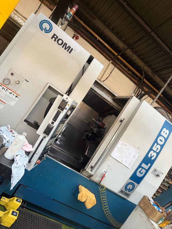 Romi FANUC 0i-TD 6000 rpm GL 350B  4 Axis