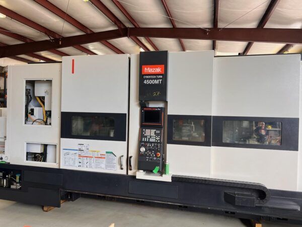 Mazak MAZATROL PC-FUSION-CNC 640MT PRO CONTROL 1000 RPM Cybertech Turn 4500MT 4 Axis