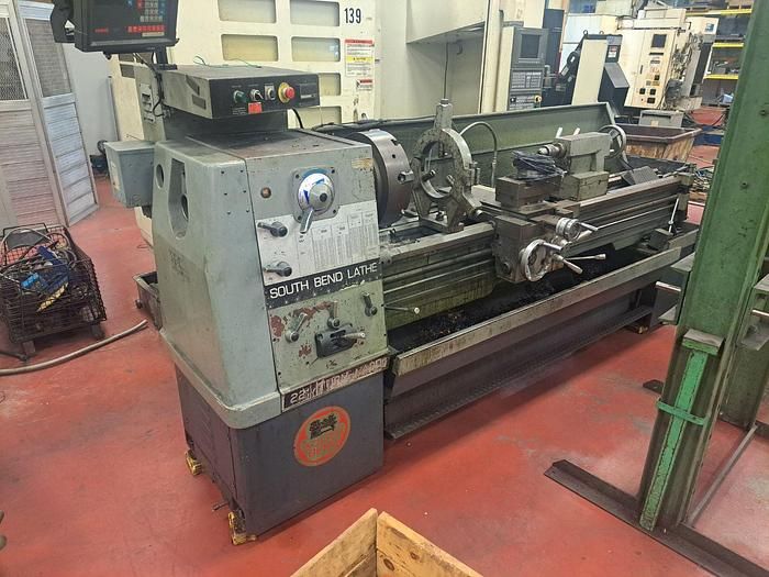 South Bend Engine Lathe 1800 rpm 22" Turnado