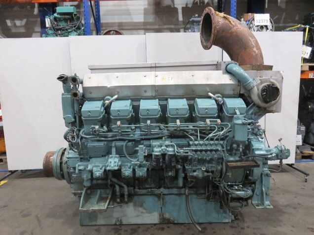 Mitsubishi S12R MPTAW Diesel Engine