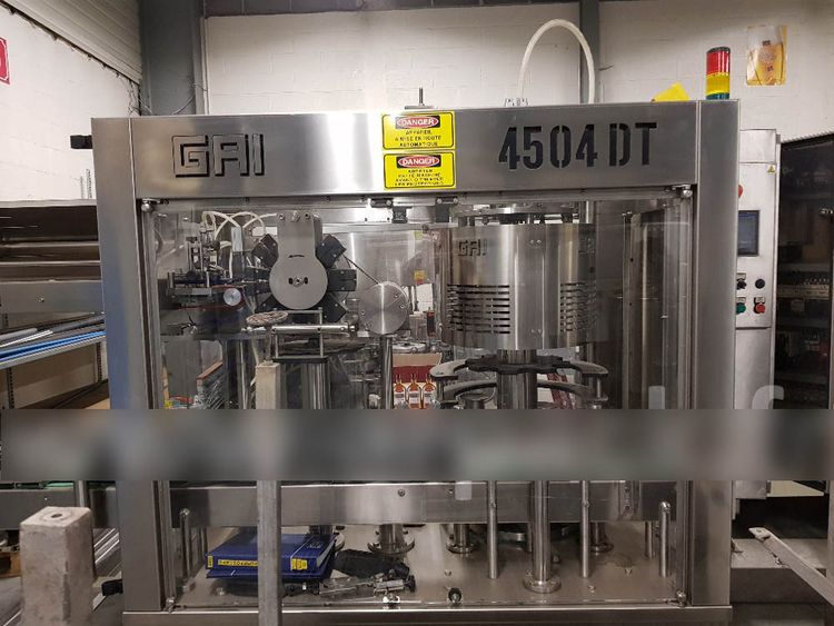 GAI 4504DT Overcapping machine for shrinkable capsules