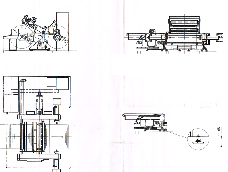 Restatic 2.000 mm max Slitter Rewinder type OMR 1500/2000