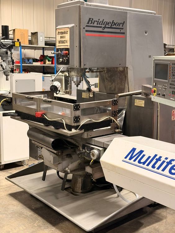 Bridgeport SERIES 2 INTERACT 4 CNC MILLING MACHINE Vertical Variable