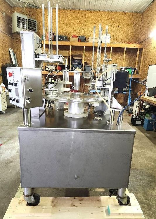 World Cup 12-32 Rotary Cup Filler Lidder
