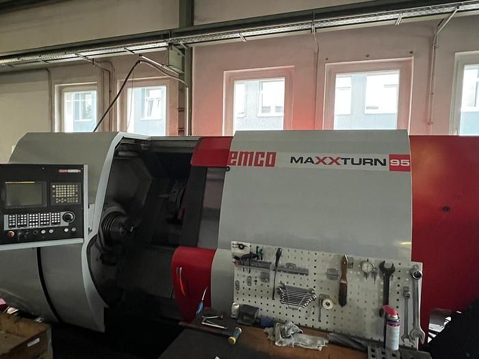 Emco Fanuc 18i TB 3500 rpm MaXXturn 95 M 2 Axis