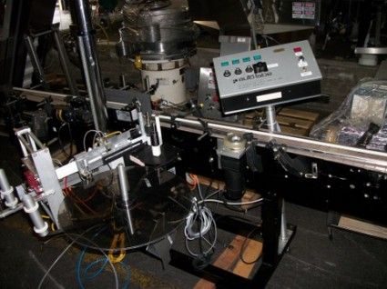 Autolabelling Systems 110RH Single Head Labeler with Wrap Station and OpenDate Coder