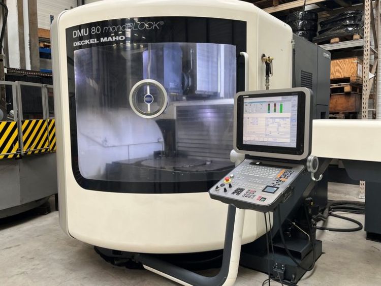 DMG MORI DMU 80 MONOBLOCK 5 Axis