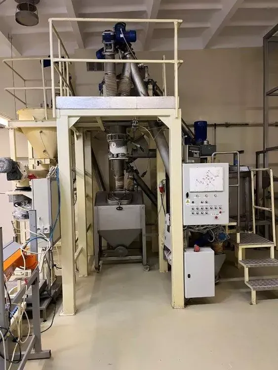 TPL 50   Strain gauge bagging line for filling open bags