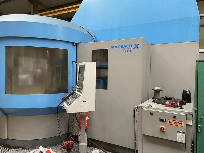 Auerbach AX3 TLF Drilling and Milling 8000 RPM