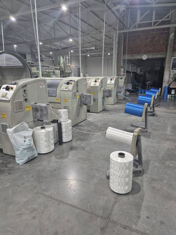 Fare, Motan, Sima Complete FARE production line for PP twines with Sima winders