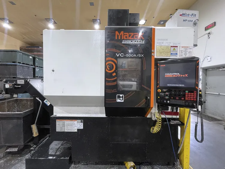 Mazak VC 500A 5X  5 Axis