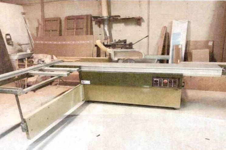 Paolini P300 edger and format saw