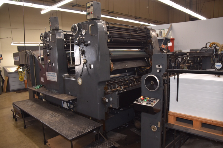 Heidelberg SM 102 ZP Epic Damps