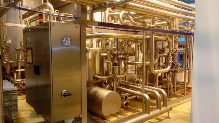 Tetra Term Aseptic Drink pasteurizer