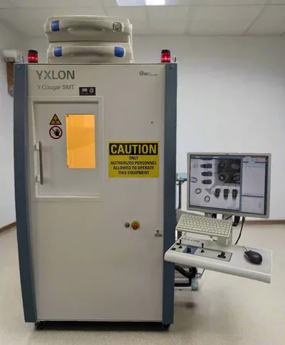 Yxlon Comet Y.Cougar 160KV Nanofocus X-Ray system