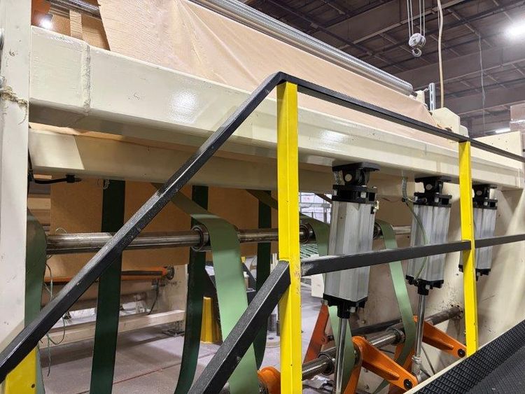 Maflex type Hestia 108" Industrial Roll Rewinder