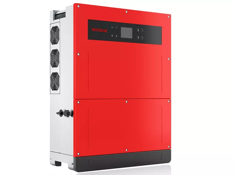 Inverters and materials from the brands SolarEdge, SMA, GoodWe for PV systems