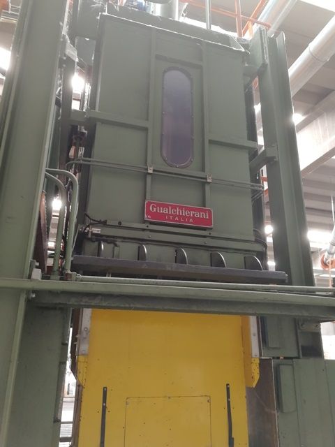 Gualchierani FSD/60 Single case hydraulic vertical press