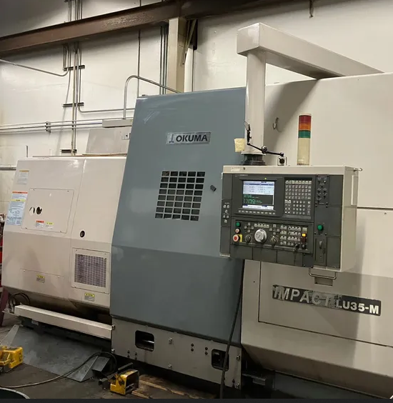 Okuma OKUMA E100L CNC Control 2,800 RPM IMPACT LU35-M 2 Axis