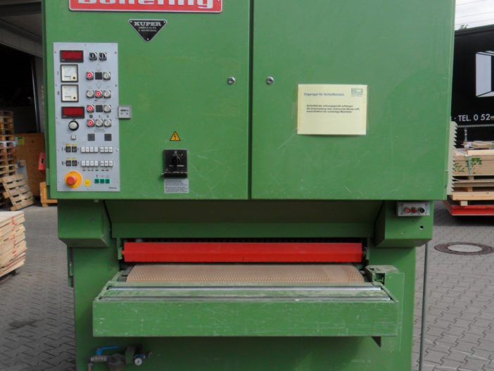 Butfering AWS 2 CE, Wide belt sander