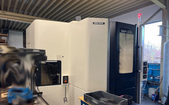 DMG MORI NHX 5000 4 Axis