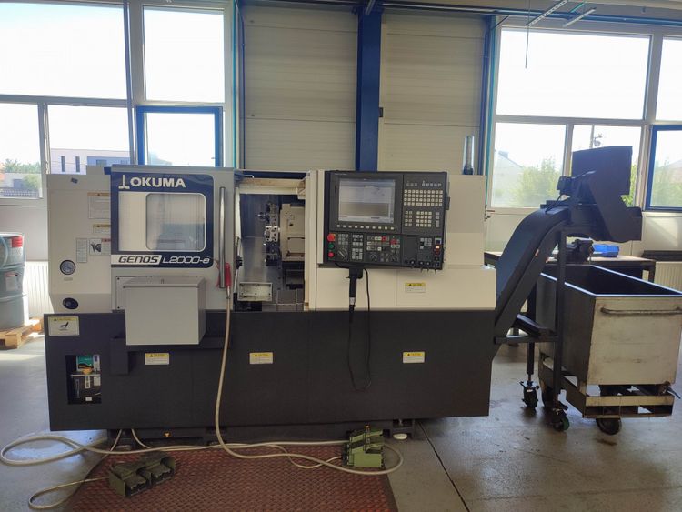 Okuma CNC CONTROL Variable Speed GENOS L2000-e 2 Axis