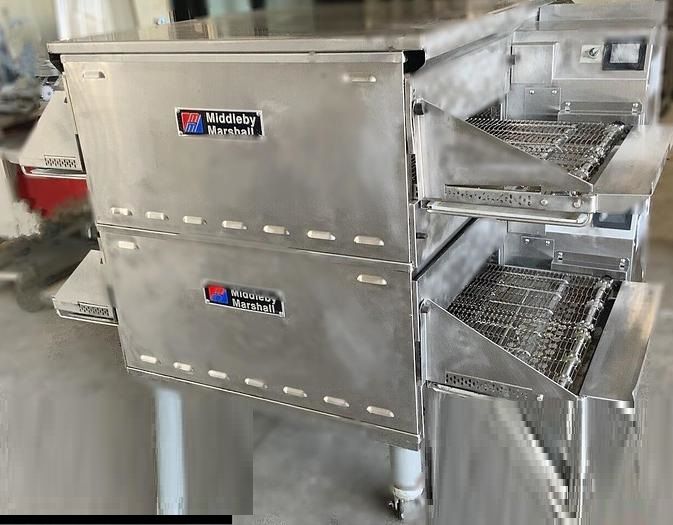 Marshall, Middleby PS638G Natural Gas Double Stack Conveyor Oven