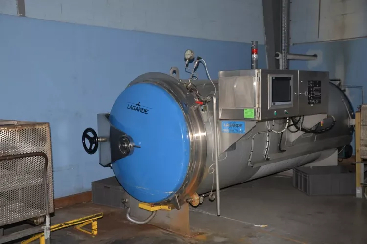 Lagarde Autoclave with new PLC changed in 2022 , tem 158°C 5000 liters