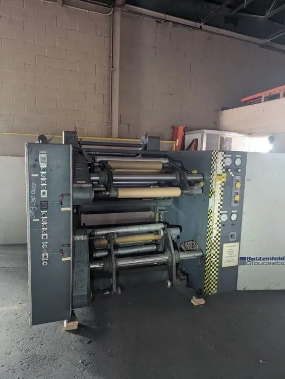 Gloucester 123 Dual Turret Shaftless Winder  34"
