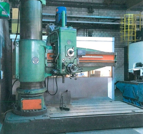 Kolb HK 126 Bore capacity in steel: 120 mm