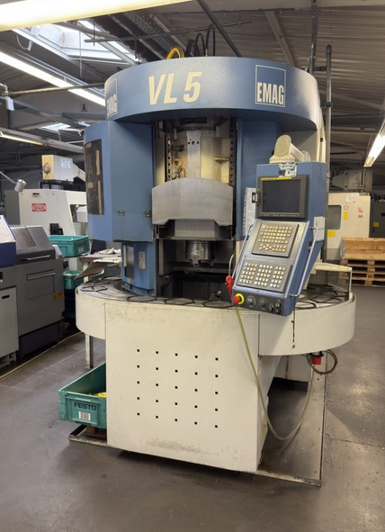 Emag VL5 Vertical CNC lathe