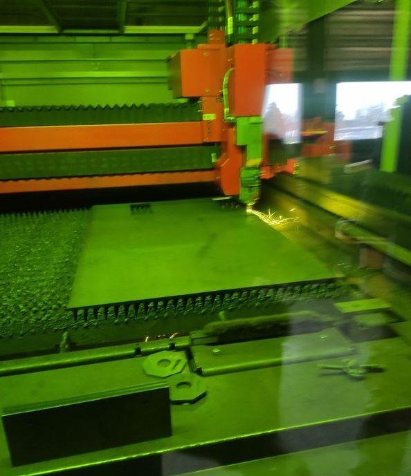 Bystronic FIBER 4KW laser cutting CNC Control