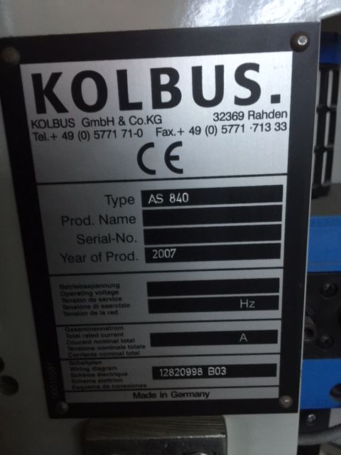 Kolbus ZU 840, Section gatherer