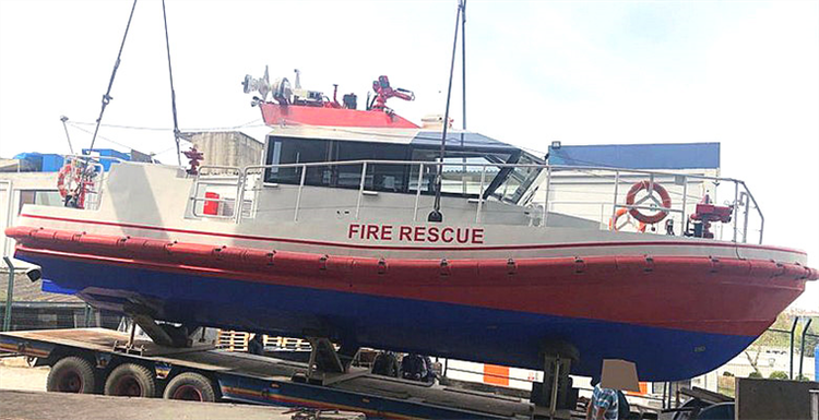 1002 hp Rapid Response Fire/Rescue Boat