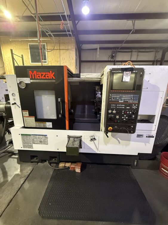 Mazak Mazatrol Nexus 2 CNC Control 5,000 RPM QTN200-II CNC Lathe 2 Axis