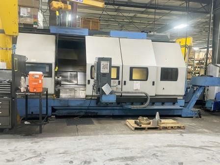 Mazak Mazatrol Fusion 640T 1000 RPM Slant Turn 60N 2 Axis