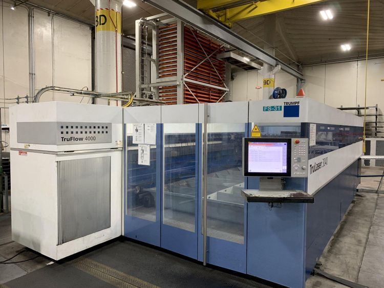 Trumpf Trulaser 3040 Siemens CNC