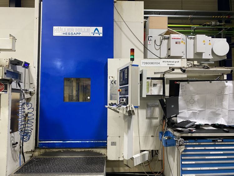 Hessapp DV 120 Variable Speed Vertical Turning Machine