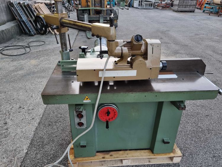 Sicar GT 2000 Tenoning squaring machine with feeder