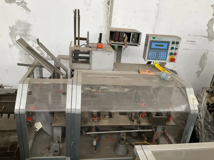 Romaco AS 100 Cartoning & Case Packing Machine