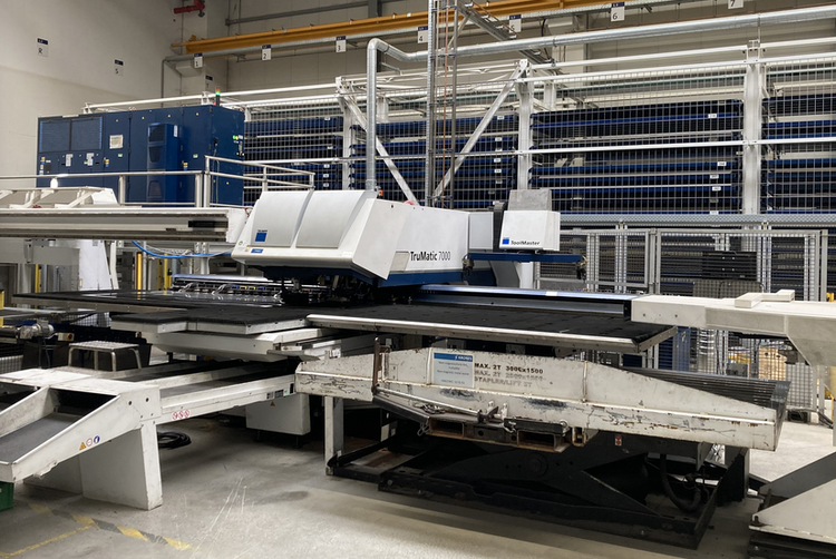 Trumpf TruMatic 7000-1600 (K02) (FMC) Rexroth IndraMotion MTX